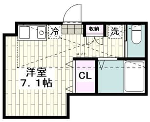 メゾン・ジュジュ根岸の物件間取画像